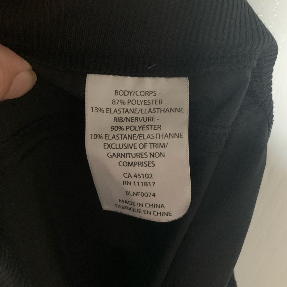 Bench Black Track Pants Women’s Large - Picture 5 of 5